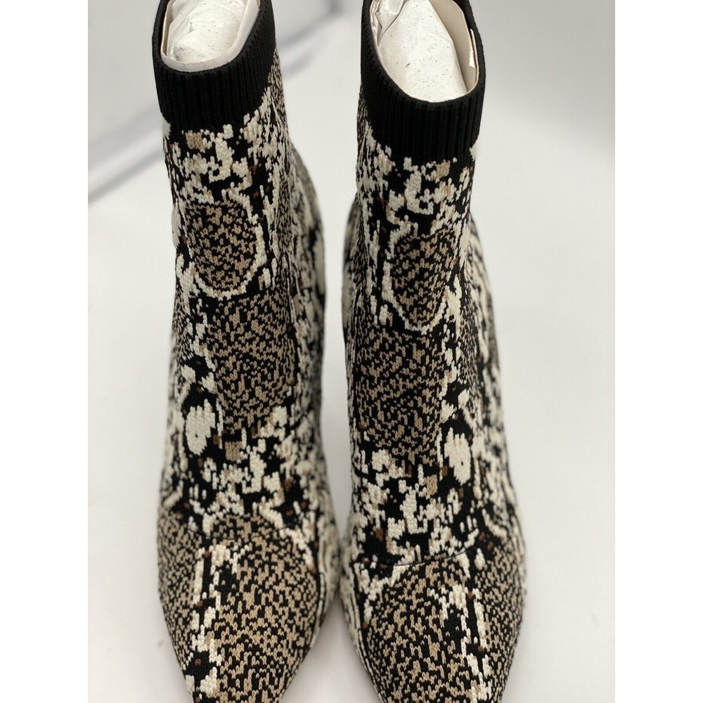 Mia Ankle Boots, Women Size 7M McKinney Beige Multi Sock Boot - Picture 3 of 10
